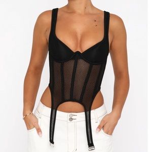 White Fox Boutique Corset top